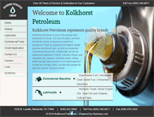 Tablet Screenshot of kolkhorst.com